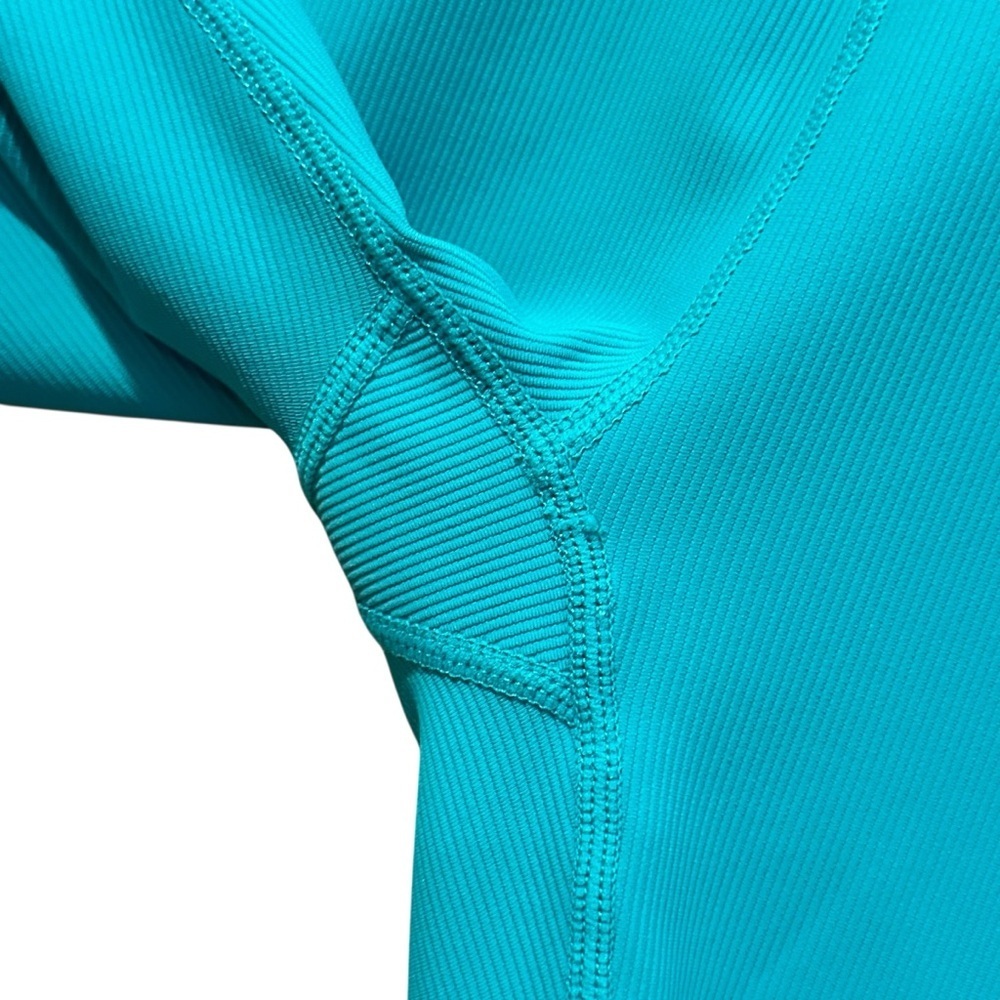 WILO The Label Teal Athletic Leggings Side Stripe 25” Inseam Women’s Size XS - Picture 4 of 9